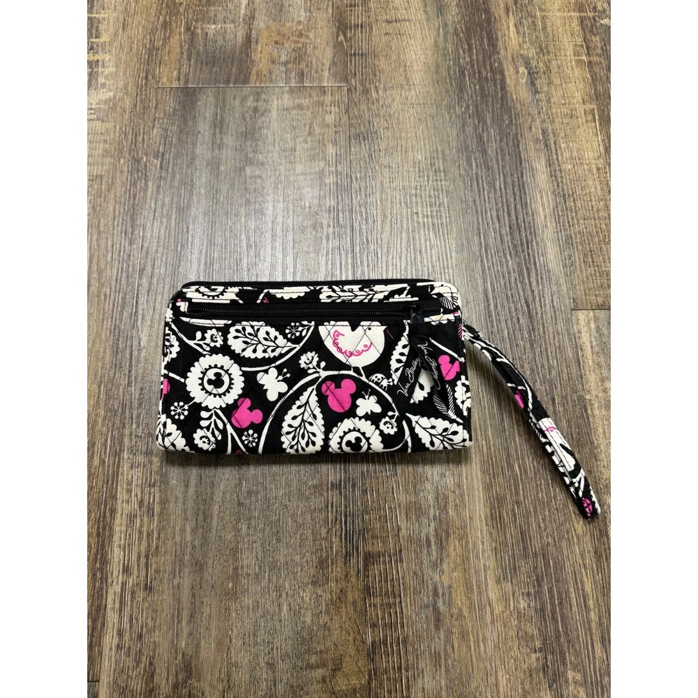 Retired‎ Vera Bradley Disney Mickey Meets Birdie Wallet Wristlet Top Zip - Picture 10 of 10